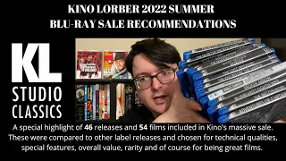 Kino Lorber 2022 Summer Sale Blu-ray Recommendations: 46 releases, 54 films!