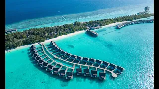 Kuramathi resort maldives areal drone 4k