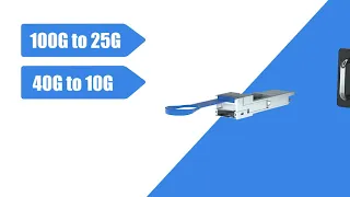 10Gtek QSA Adapter - 40G QSFP+ to 10G SFP+ Converter Module