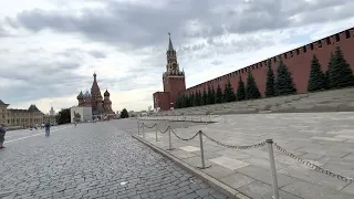 МОСКВА ПРОГУЛКА ПО КРАСНОЙ ПЛОЩАДИ ИЮЛЬ 2022!MOSCOW WALK ALONG RED SQUARE JULY 2022!