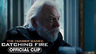 President Snow Pays Katniss A Visit | The Hunger Games: Catching Fire