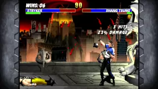 Mortal Kombat 3 - Stryker playthrough HD