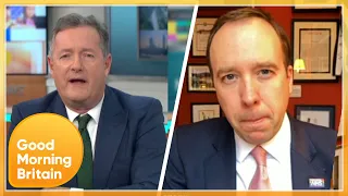 Piers Challenges Matt Hancock on if He Regrets Voting Against Extending Free School Meals | GMB