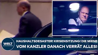 DEUTSCHLAND: Ampel-Desaster! Krisensitzung! Die Miene von Kanzler Olaf Scholz danach verrät alles!