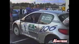 Marcus Grönholm-Peugeot 206 WRC -Exide Rally 2000