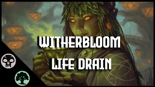 MTG Arena WITHERBLOOM (Golgari) LIFE DRAIN Standard Deck Gameplay | Magic Arena | MTGA |