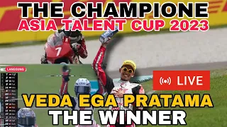 Live Veda Ega Pratama The Champion Asia Talent Cup 2023 Race 2 Sepang Malaysia