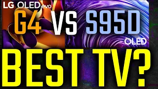 Best 2024 TV? LG OLED G4 vs Samsung S95D QD-OLED | Color & Gaming Comparison