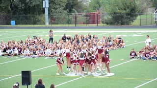 Broadneck HOCO Pep Rally 2017 Cheerleaders Performance