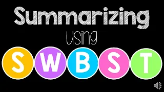 Summarizing using SWBST