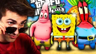 BOB ESPONJA EN GTA V !! (Mod)