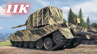 FV4005 Stage II  11K Damage 7 Kills  World of Tanks Replays 4K