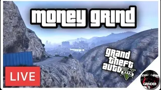 GTA 5 online 12 hour stream money grinding come chill(road to 1k subs)