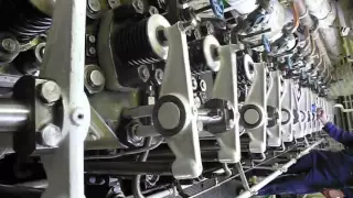 10 cylinder Stork Werkspoor marine engine in Tug "Holland"