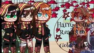 Harry Potter Characters react to Golden Trio // 1/? // Read description
