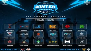WINTER SHOWDOWN TOURNAMENT FINALS  -  LIVE WITH OYE MBAY- PUBG MOBILE