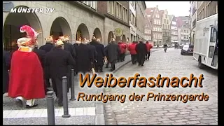 Weiberfastnacht in Münster.