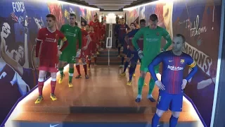 Pes 2018 Demo Barcelona vs Liverpool Gameplay PS4 1080p HD