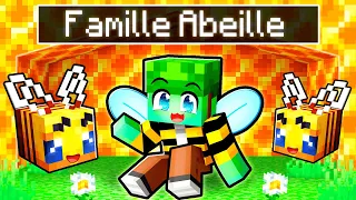 Adopté par la FAMILLE ABEILLE sur Minecraft !