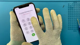 Замена экрана iPHONE X (10)