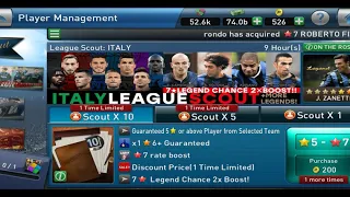 Pes Club Manager#41🇮🇹 Italy league Scout+Legends!🇮🇹