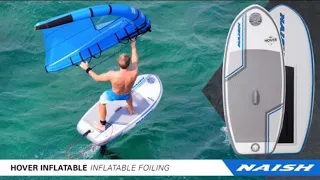 New-in-box Naish Hover 170 liter inflatable wing foil board