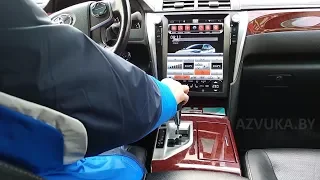 Tesla Style Android-магнитола для Toyota Camry V50 от AZVUKA.BY