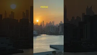 It’s a dream.. it’s Dubai #holidays #sunset #dubai