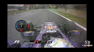 Sebastian Vettel  Brazil 2013 Pole Lap Last V8 Pole.