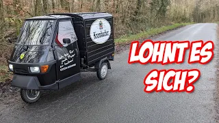 Ich fahre eine Piaggio APE 50 | Besser als ein Roller? | Hartriders