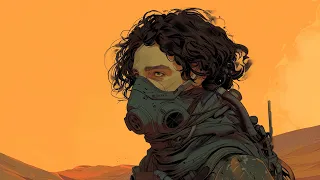 Dune Concept Art and Lofi Beats Mix