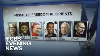 Biden announces new Medal of Freedom recipients