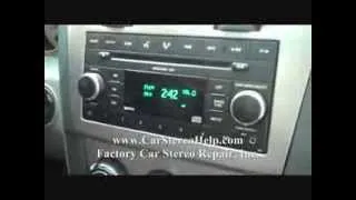 Dodge Avenger Car Stereo Removal 2008 - 2010 = Car Stereo HELP