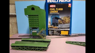 Walthers Coal Flood Loader Build & Paint