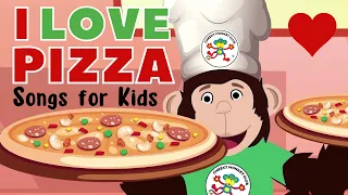 Pizza Song | I love Pizza | Mamma Mia | Italian Pizzeria | Banana Pizza | Cheeky Monkey Club