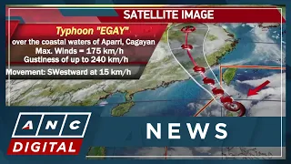 'Egay' maintains strength, makes landfall over Dalupiri Island | ANC