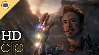 Avengers Endgame - Iron Man Snap Scene.