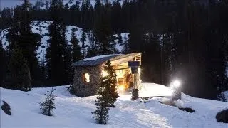 Snowboarder Mike Basich's Tiny Cabin With a Giant View