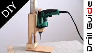 How to build a Drill Press(Drill Guide) Machine | Handmade Drill stand