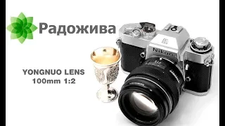 Обзор объектива YONGNUO 100mm F/2 для камер Nikon