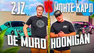 2JZ Monte Carlo VS HOONIGAN and DeMuro