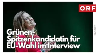 Grünen Spitzenkandidatin für EU Wahl im Interview