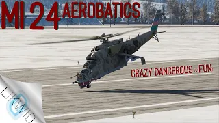 Crazy Aerobatics In The Mi 24 Hind - DCS 2.9