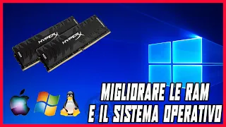 Come risolvere l'utilizzo elevato di memoria RAM in Windows 10/11 e come migliorare le prestazioni!!