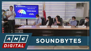 WATCH: PAGASA holds press briefing on incoming typhoon 'Mawar' | ANC