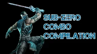 Mortal Kombat 9 - Sub-Zero: Combo Compilation [2014] [60FPS]