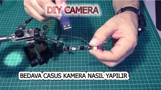 BEDAVA CASUS KAMERA NASIL YAPILIR? |DIY  Security camera