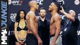 UFC Atlantic City ceremonial weigh-in highlights