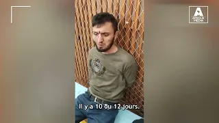 IMAGES DE L'INTERROGATOIRE DU CHEF PRÉSUMÉ DE L'ATTAQUE TERRORISTE CONTRE CROCUS CITY HALL