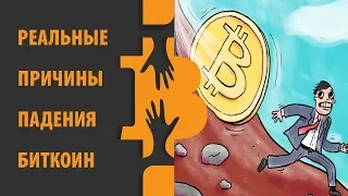 Почему падает биткоин? Причины падения курса и фьючерсы.